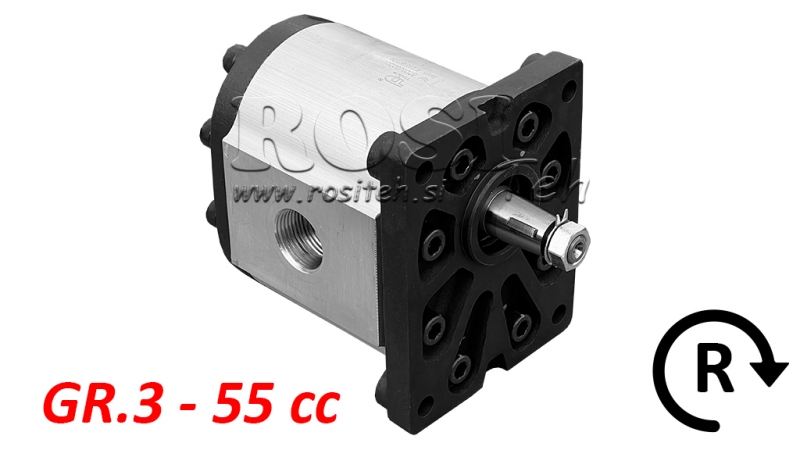 POMPĂ HIDRAULICĂ GR.3 55 CC DREAPTA - FILET