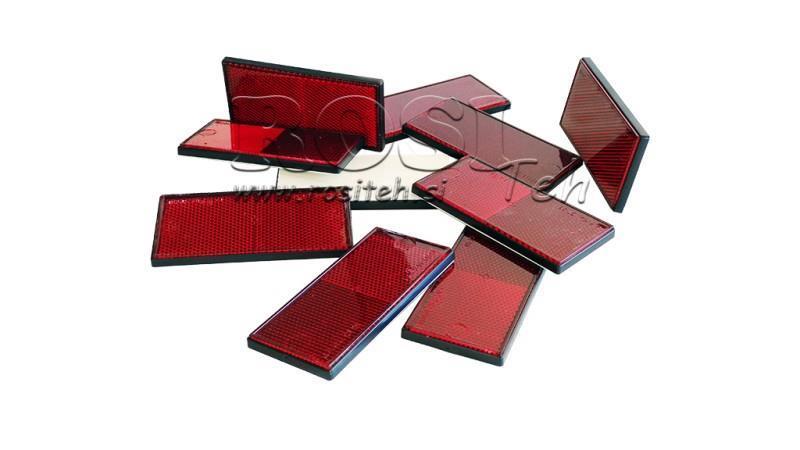 PRAVOKUTNI PRESJEK CRVENI 105x48 (10kom)