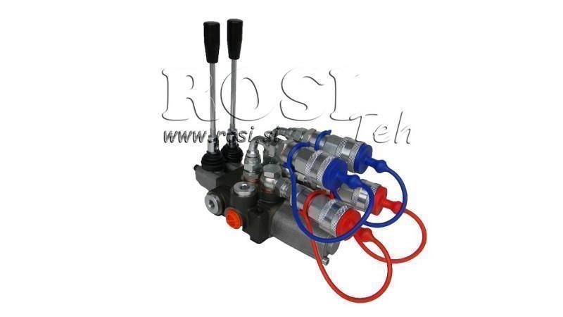 VANNE HYDRAULIQUE 2xP40 EXTENSION FLOTTANTE