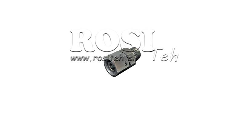 HYDRAULICKÝ DVOJITÝ VENTIL VSTUPNÝ ŠROUBOVÝ KONEKTOR AOVR ED BSP1/2 - M22x1.5