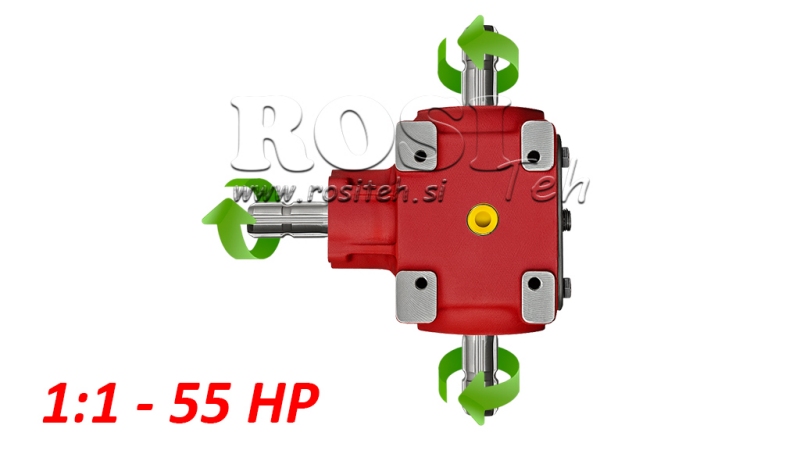 SZÖGHAJTÁS T-27J 1:1 (55HP-40,4kW)