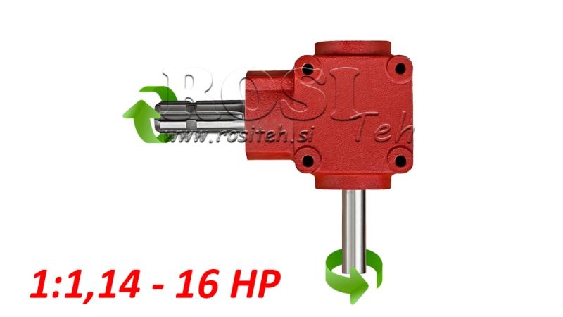 SZÖGHAJTÁS L-155J 1: 1,14 (16HP-12kW)