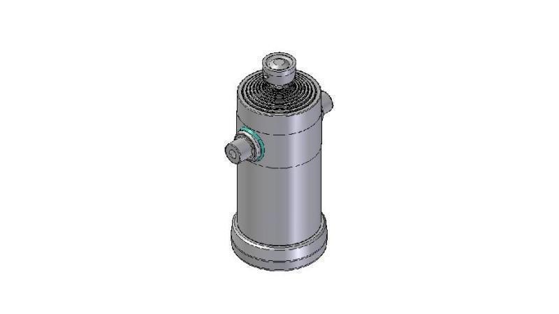 1033S -TELESCOPICKÝ CYLINDER ŠTANDARD/BALÓN 10 STUPŇOV CESTA 3230 PRIEMER 270