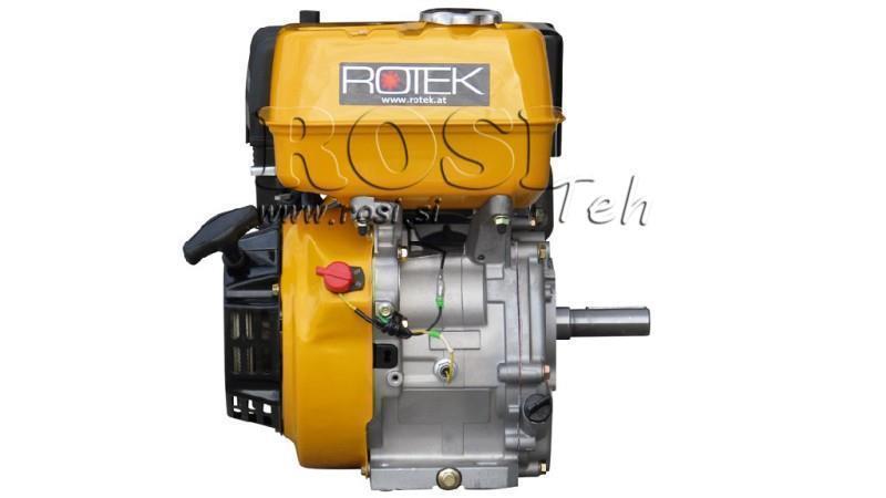 benzininis variklis EG4-270cc-6.56kW-8.92AG-3,600 RPM-H-KW25x88.2-rankinis paleidimas