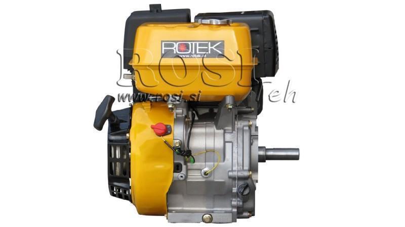 benzininis variklis EG4-420cc-9.6kW-13.1HP-3,600 RPM-H-KW25x88.5-rankinis užvedimas