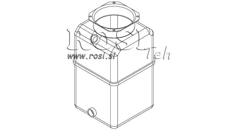 NÁDRŽ PVC ROLL PP 8 LITER HORZONTAL-VERTICAL