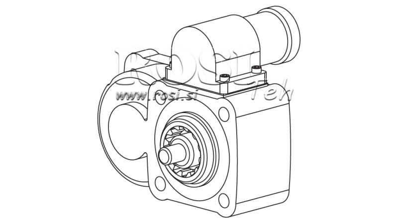 MOTOR DE BOMBA HIDRÁULICA - ZF2