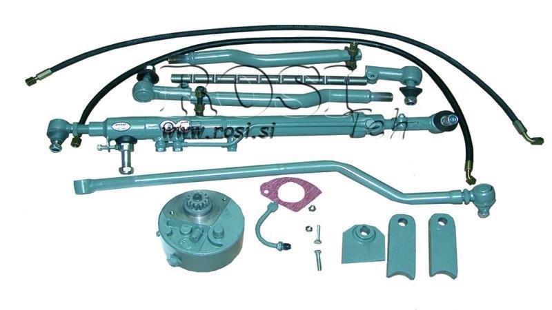 HJÄLPHYDRAULIK STYRNING SET MASSEY FERGUSON X 35 Böjd Axel