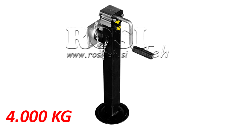 PIE DE SOPORTE ROSCADO CON BRIDA 380MM - 4.000KG