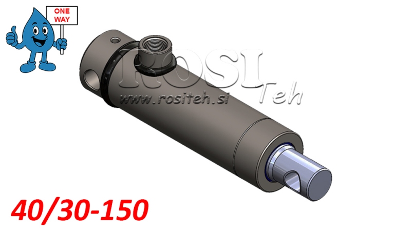HYDRAULISK CYLINDER MONO 40/30-150