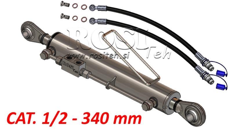 TERZO PUNTO IDRAULICO STANDARD - CAT. 1/2 - 63/35-340 (45-95 HP) (19,2/25,4 mm)