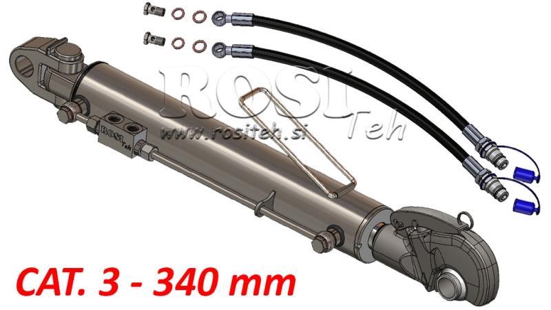 HYDRAULICKÝ TRETÍ BOD SPECIAL - CAT. 3 - 80/40-340 (90-210 HP) (32,2 mm)