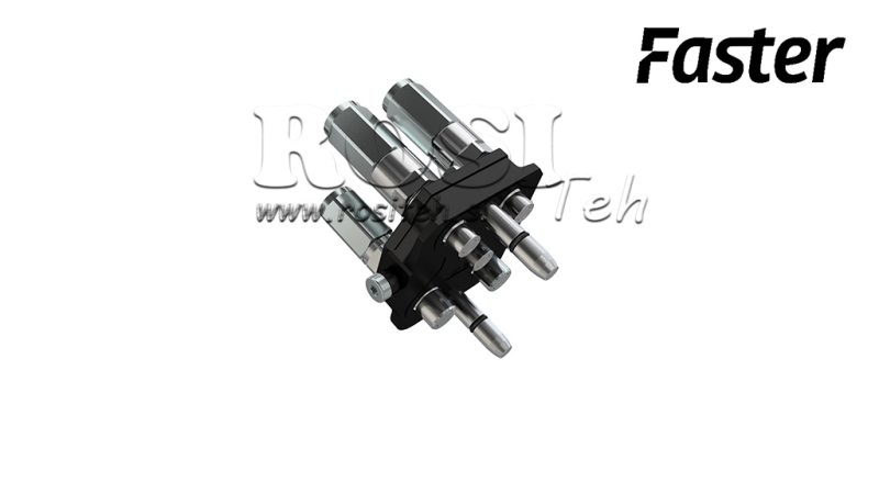 MULTI-FASTER SPOJKA 5CESTNÁ BSP 3×1/4 2×3/8 MOBILNÁ ČASŤ