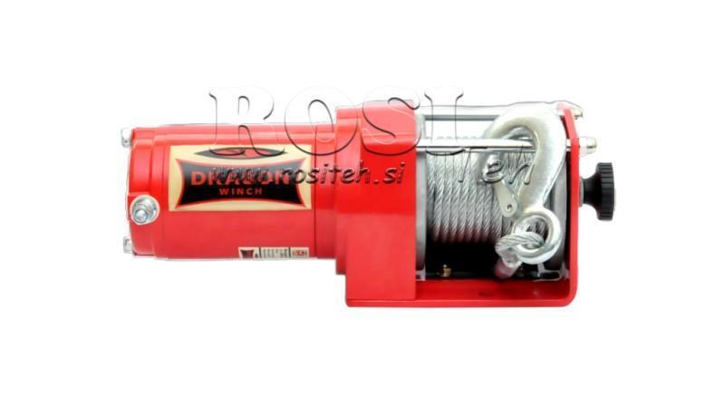 12 V ELEKTRISCHER WINSCH DWM 2500 ST - 1133 kg