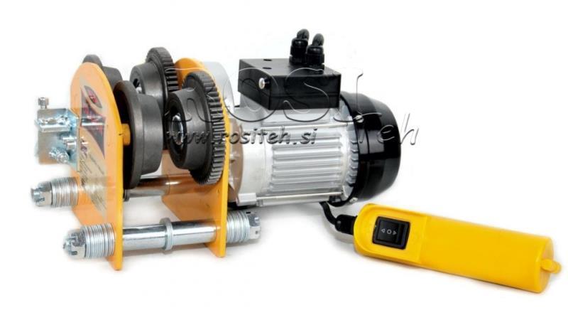 ACȚIUNE ELECTRICĂ PENTRU CARUȚA INDUSTRIALĂ DWI 1 T