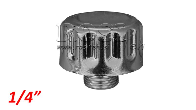 TAPÓN DE LLENADO METÁLICO CON VENTILACIÓN 1/4''