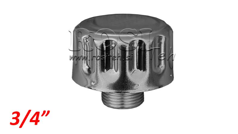 TAPA DE LLENADO METÁLICA CON VENTILACIÓN 3/4''