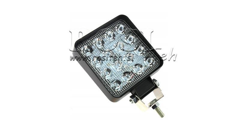 LED ARBETS LAMPA - LAMPA 16 LED 48W 12V-24V