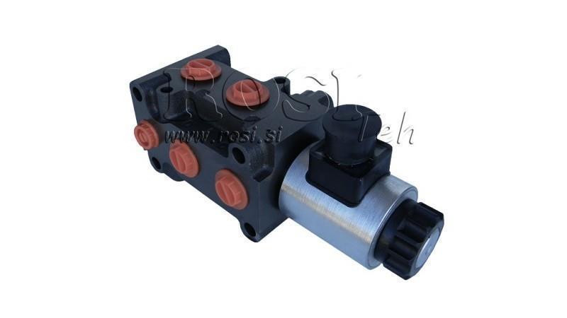 6 prievado vožtuvas 3/8 (6/2) 12V - 50lit