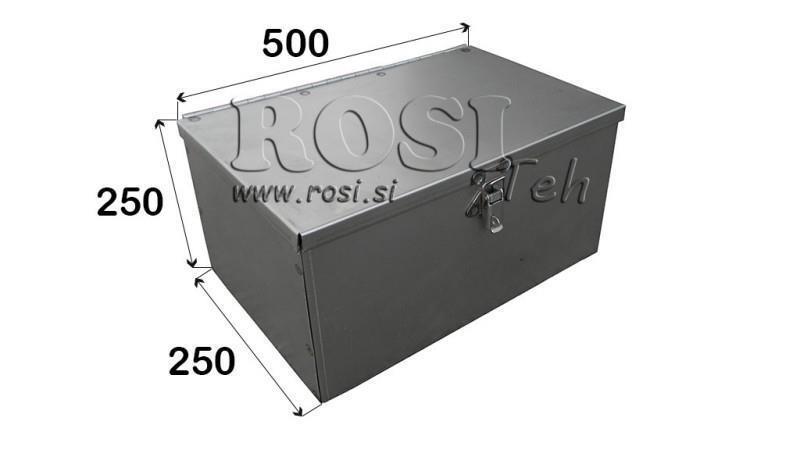 METALINĖ DĖŽĖ 500X250X250