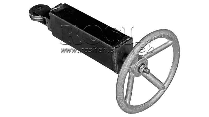 TENSIONATOR DE CABLU CU ROATĂ PENTRU FRÂNA MANUALĂ A REMORCII CU PULLEY