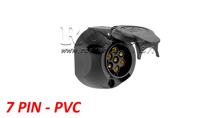 7 POLE SOCKET PVC