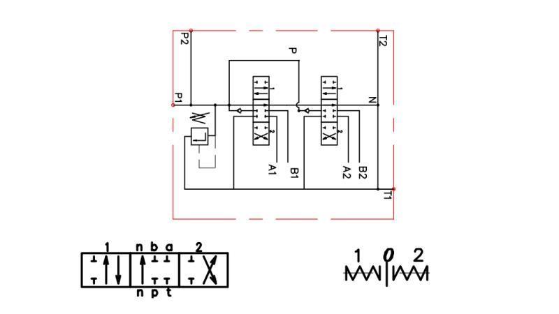 HYDRAULICKÝ VENTIL 2xPC100