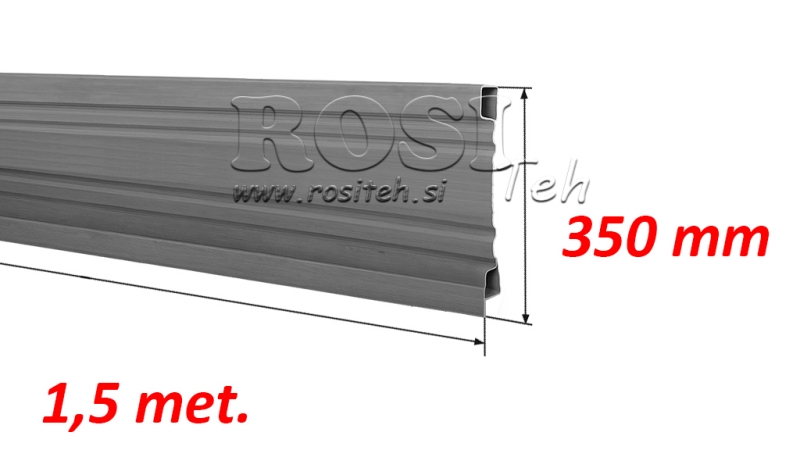 DUMP TRAILER OLDAL 1,5 M - MAGASSÁG 350 mm