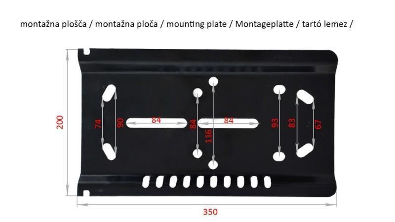 ASSENTO DE TRACTOR UNIVERSAL - ENCOSTO SEMI-CIRCULAR