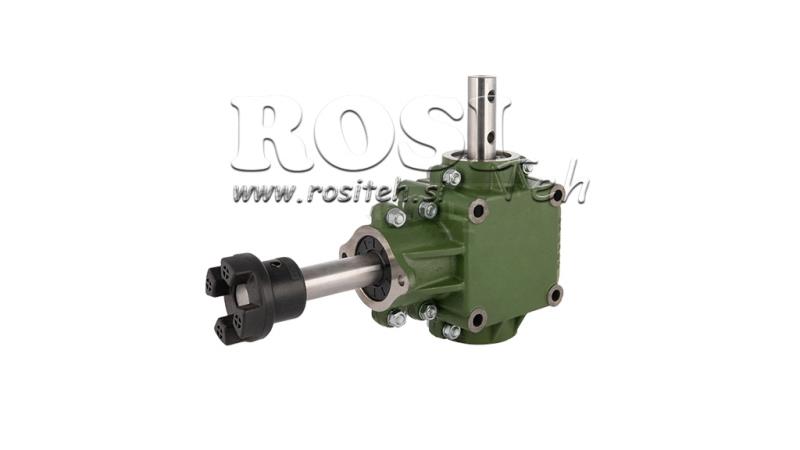 Комплект СКОРОСТНИ КУТИИ 1:1.44 (27HP-20KW) ЗА РАСПРЕДЕЛИТЕЛ L:800 ЧУГУН С СИСТЕМА ЗА БЕЗОПАСНОСТ
