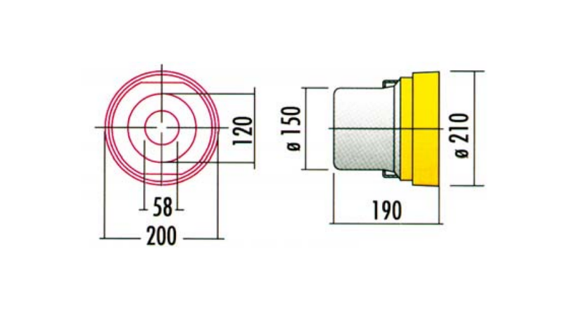 ΠΡΟΣΤΑΤΕΥΤΙΚΗ ΚΑΛΥΨΗ P.T.O. PVC 210x190x150