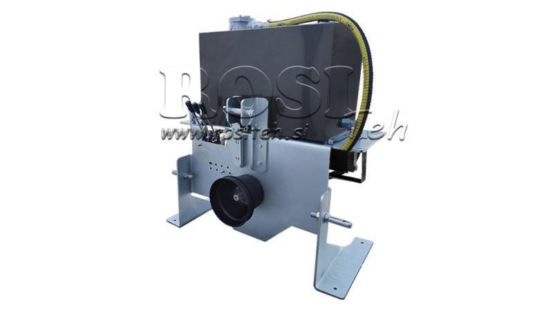 TRAKTOR HYDRAULIKAGGREGAT KAPAZITÄT 70lit DURCHFLUSS 53lit/min 3XP80 - MIT ÖLKÜHLER