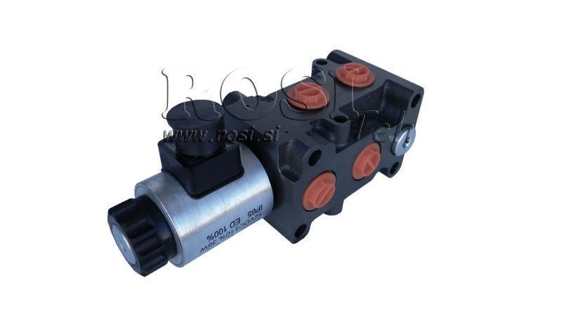 6 prievado vožtuvas 3/8 (6/2) 12V - 50lit