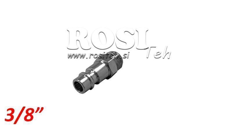 PNEUMATICKÉ RÝCHLOSPÁJACIE MUŽSKÉ EXTERNÉ VLÁKNO G038 - DN7.2