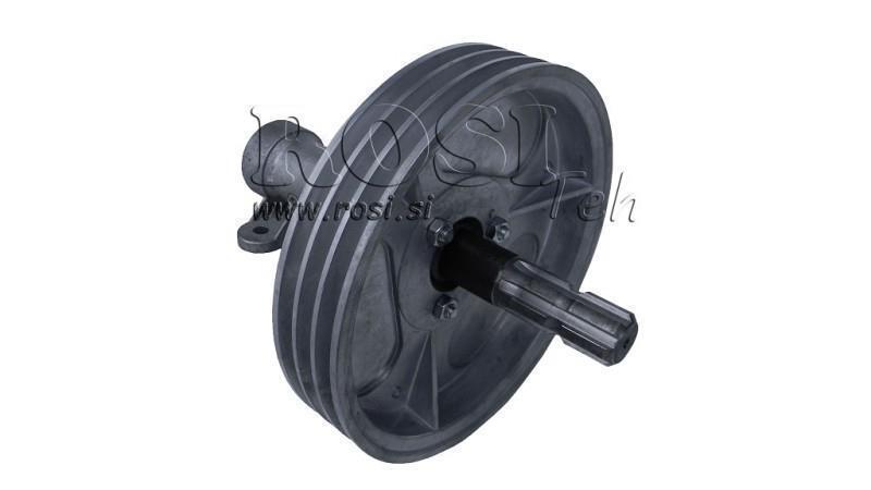 KARDÁN TENGELY KÖRFAKAROS FŰRÉSZHEZ PULLEY 270mm