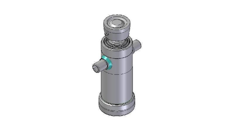 3032S - TELESCOPIC CYLINDER STANDARD/BALL 3 STAGES STROKE 683 DIAMETER 112