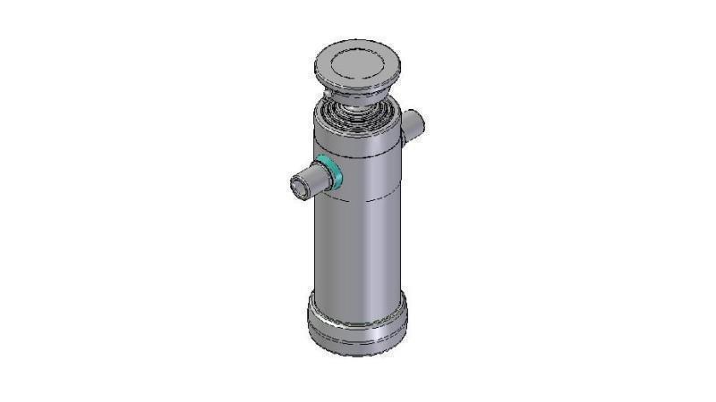 3064S -TELESCOPISKA CILINDRA STANDARTS/BALL 4 POSMI STROKE 910 DIAMETRS 112