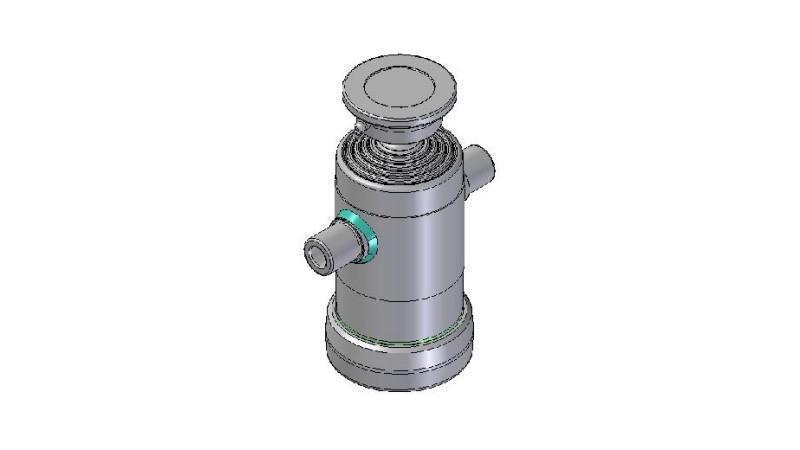 3098S - TELESCOPIC CYLINDER STANDARD/PALLON 5 VAIHEITA ISKU 765 HALKAISU 124