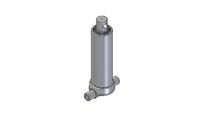 3537F -TELESCOPIC ZYLINDER UNTERE – LOCH 3 GRAD HUB 1493 FI 112