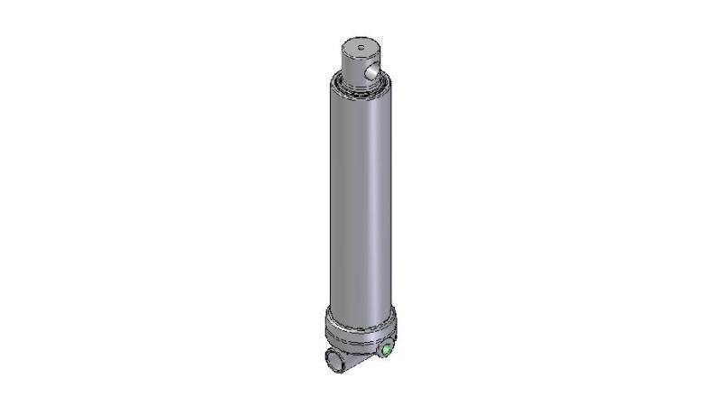 2624F -TELESKOPICKÝ CYLINDER DIERA - DIERA 2 STUPNE ZDVIH 795 FI 80