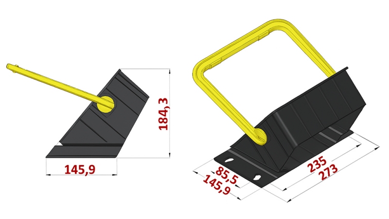 PLASTMASAS KOTIŅŠ DIN 76051/E53 6,500 KG