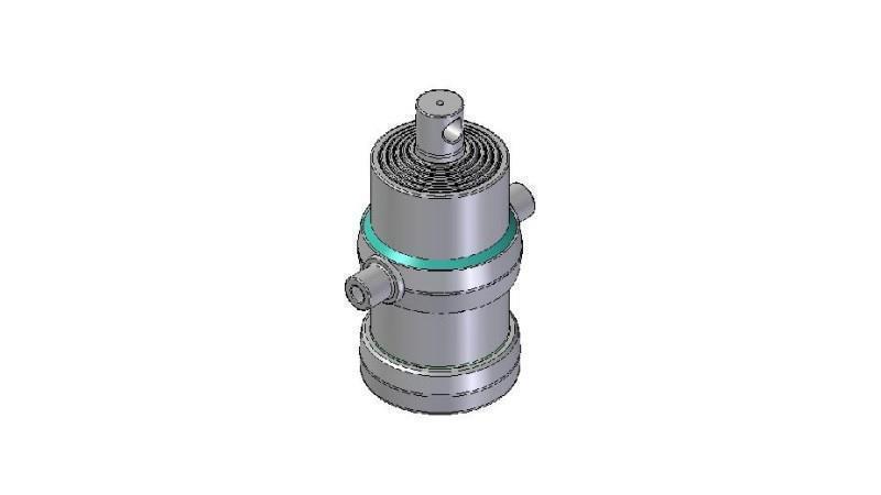 4058F -TELESKOPSKI CILINDAR STANDARD/RUPA 6 STUPNJEVA HOD 1540 FI 190