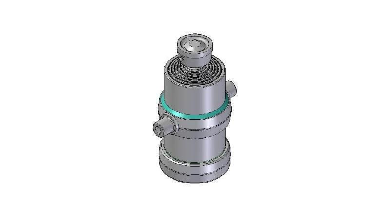 4059S - TELESCOPISCHE CYLINDER STANDAARD/BAL 6 FASES SLAAG 1810 DIAMETER 190