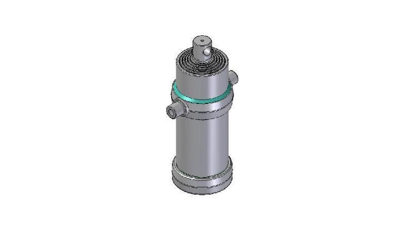 4063F -TELESCOPIC ZYLINDER STANDARD/LOCH 6 STUFEN HUB 3405 DURCHMESSER 190