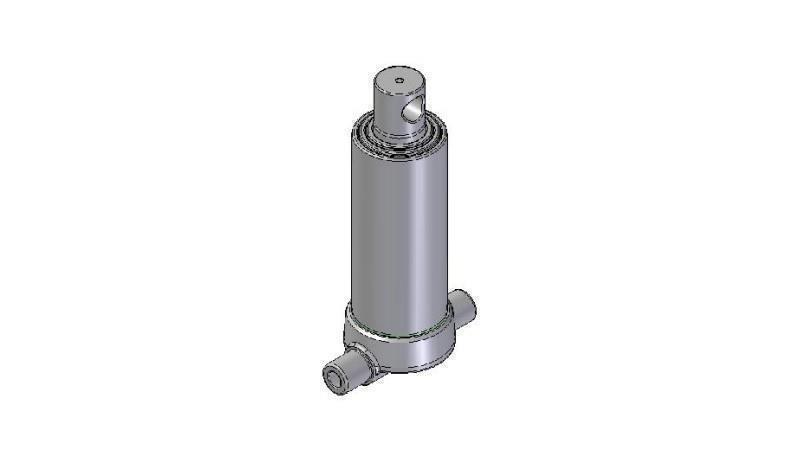 4531F -CYLINDER TELESKOPOWY DOLNY – OTWÓR 3 STOPNIE SKOK 743 FI 124