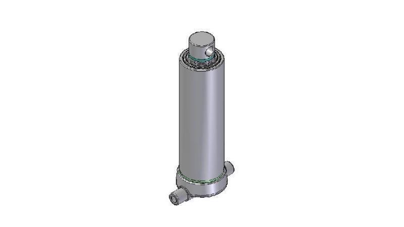 4535F -TELESCOPICZNY CYLINDER DOLNY – OTWÓR 3 STOPNIE SKOK 1283 FI 124