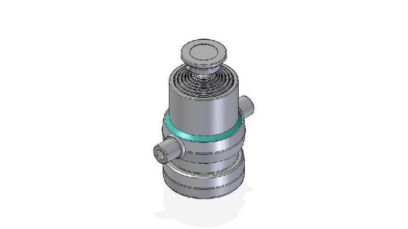 7006S - TELESCOPIC CYLINDER STANDARD/BALL 7 ETAPPI LÖÖK 1360 DIAMEETER 170