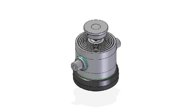 7079S -TELESCOPIC CYLINDER STANDARD/BALL 7 STUFEN HUB 1387 DURCHMESSER 300