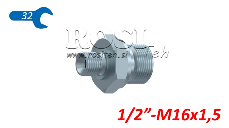 HIDRAVLIČNI REDUCIR BSP 1/2-M16x1,5