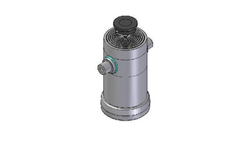 8035S -TELESCOPIC ZYLINDER STANDARD/KUGEL 8 STUFEN HUB 3180 DURCHMESSER 270